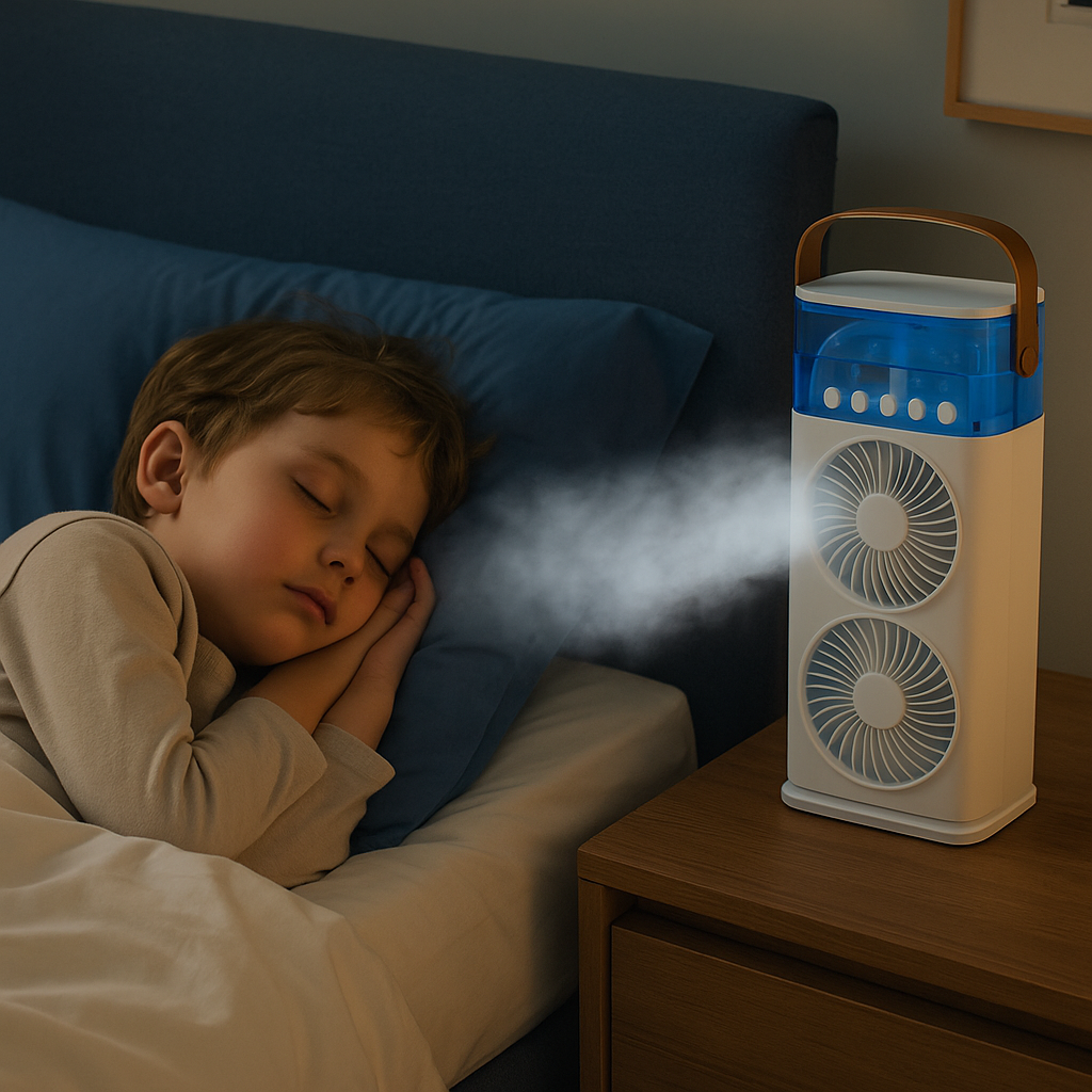 ❄️ Aquafriz™  Duo – Climatiseur Portable